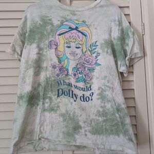 Tie-Dye 'Dolly Parton' Graphic Tee